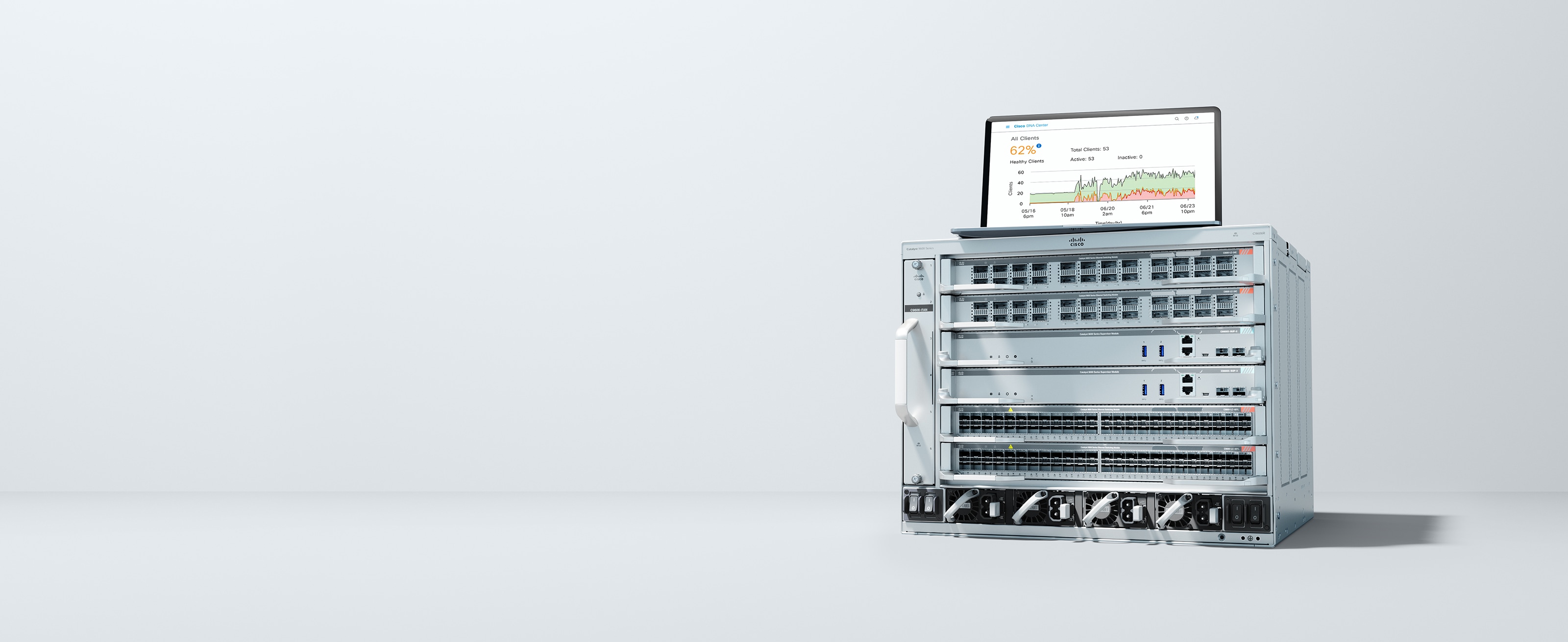 Cisco Catalyst 9600 Series Switch with Cisco Catalyst Center controller