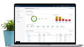 The Meraki dashboard user interface, looking at the ‘Security & SD-WAN’ section.