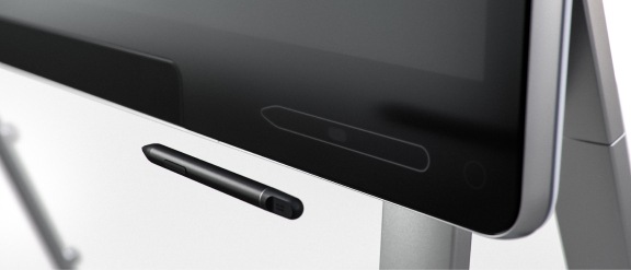 Detail view of Cisco Board Pro 75 stylus