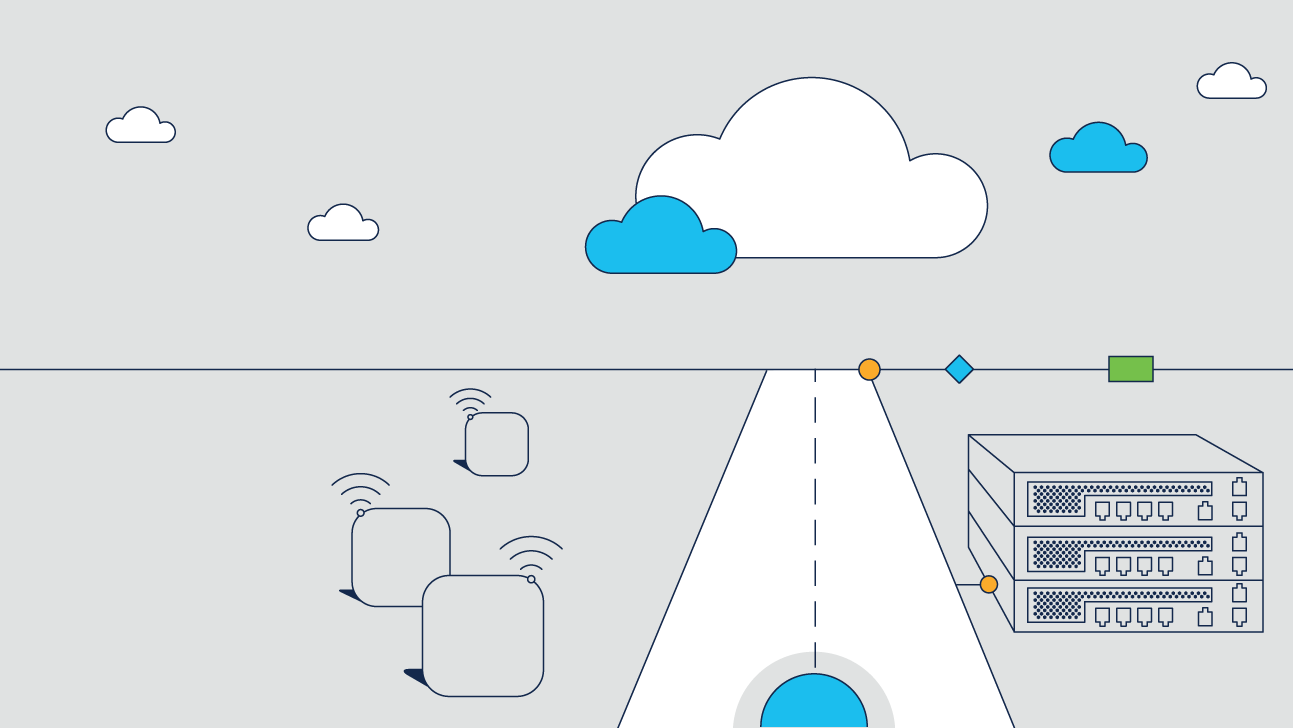 Cloud or on-premises management animated video